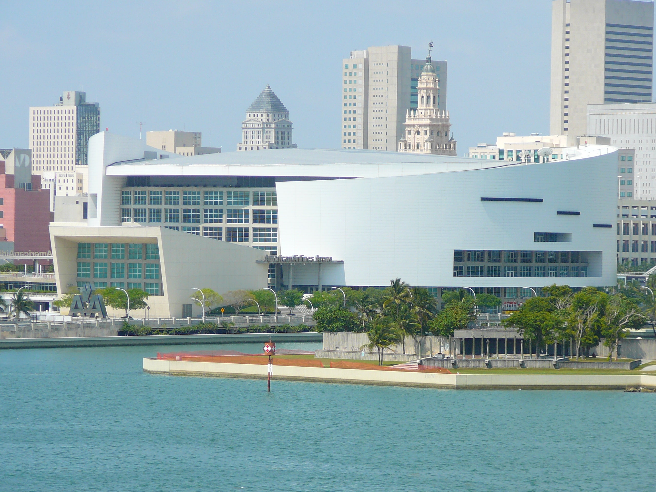 Alex Marrero Miami Heat Arena backside